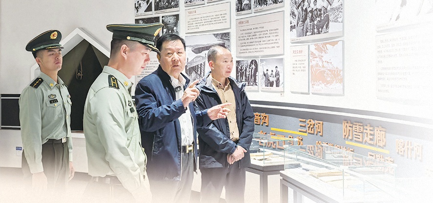 路”：武警官兵续写“幸福路”新篇章AG真人百家乐征程万里不忘来时“(图2)