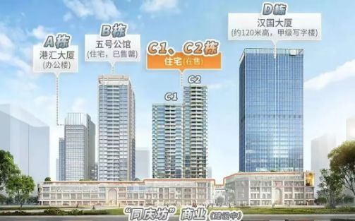 汉国置业·港汇台售楼处发布恭候莅临！AG真人app广州聚焦AI热搜豪宅@(图3)